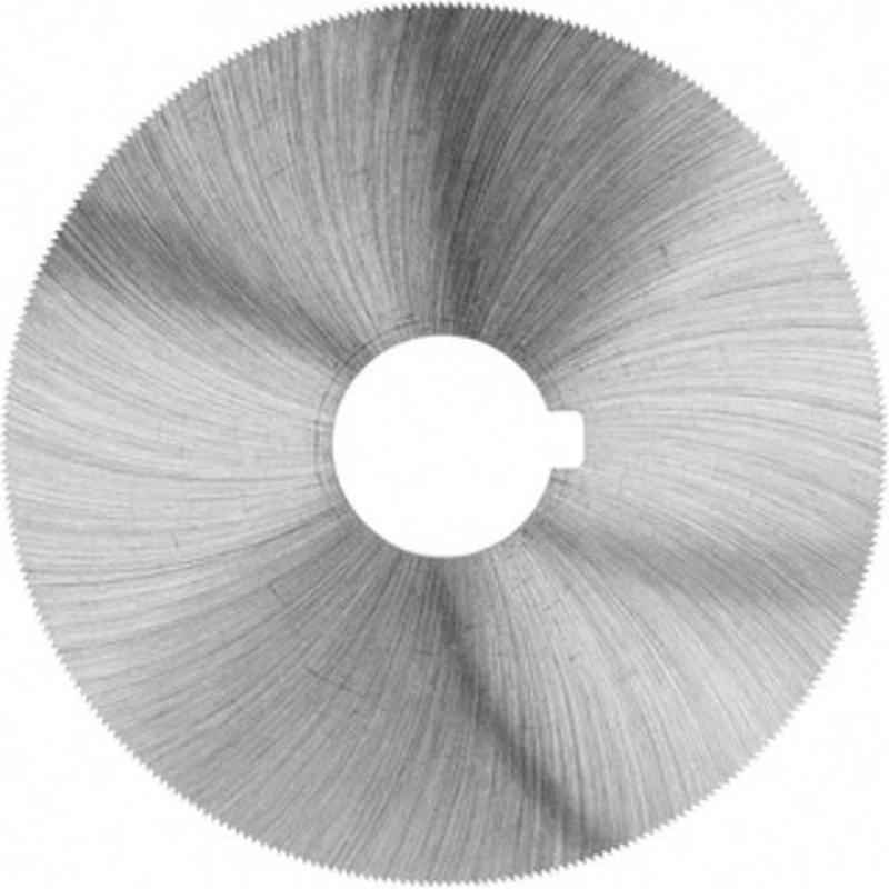 Made in USA 1-1/2 Diam x 0.006 Blade Thickness, 1/2 Arbor Hole Diam, 140 Teeth, High Speed Steel, Jewelers Saw Uncoat...